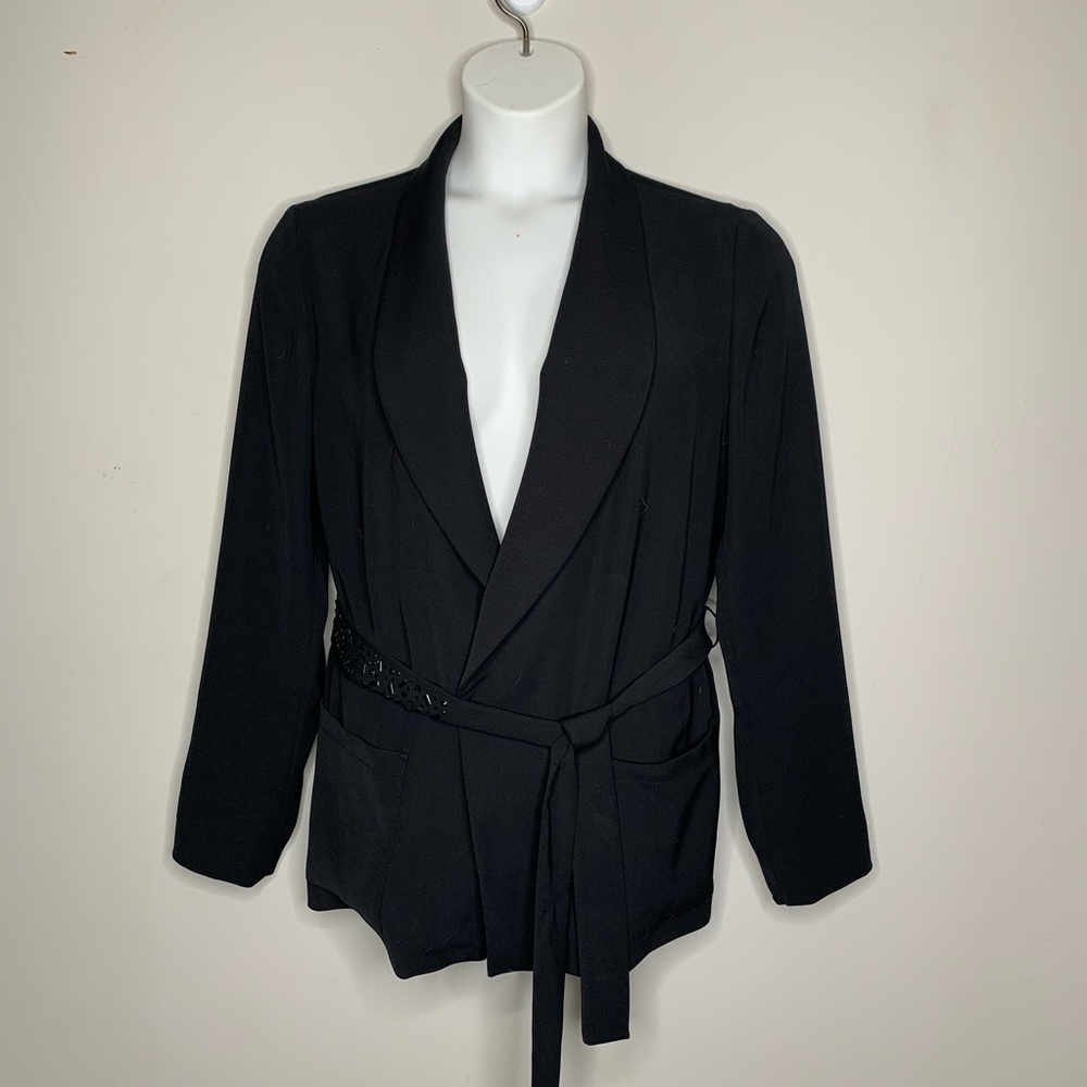 3/$150 Laurel Dressy Blazer Lined Pockets Flowing